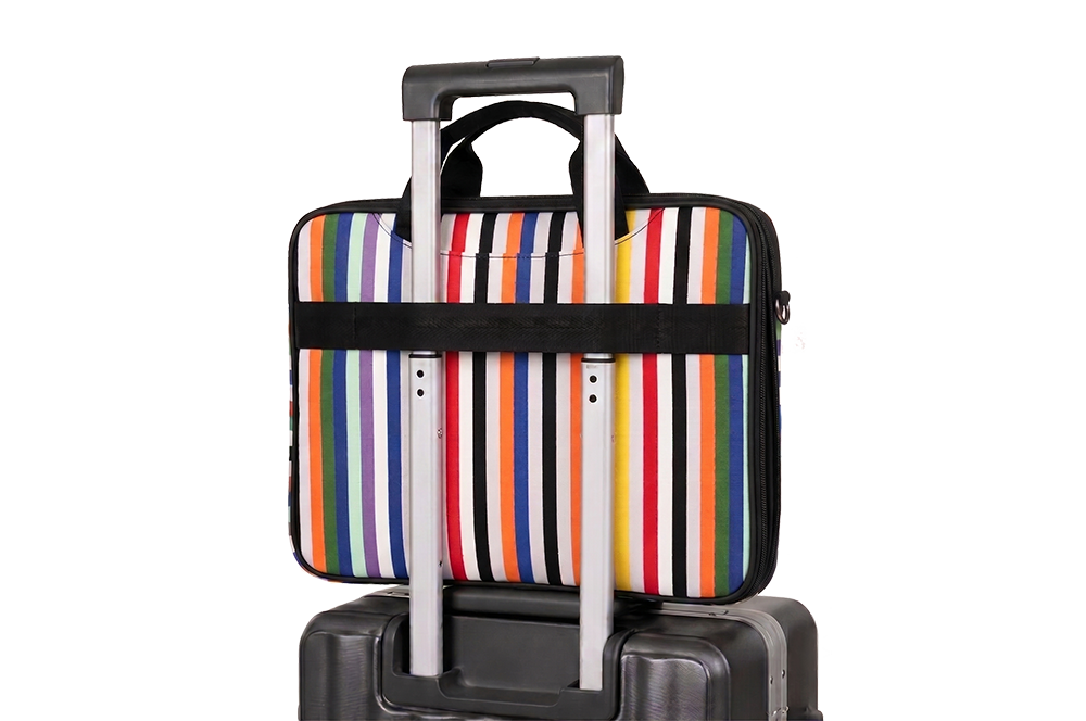 [단아_빔]색동 아트 노트북 (DANA_BEEM:Saekdong Art Laptop Bag (17") | Korean Traditional Design) (4/4)