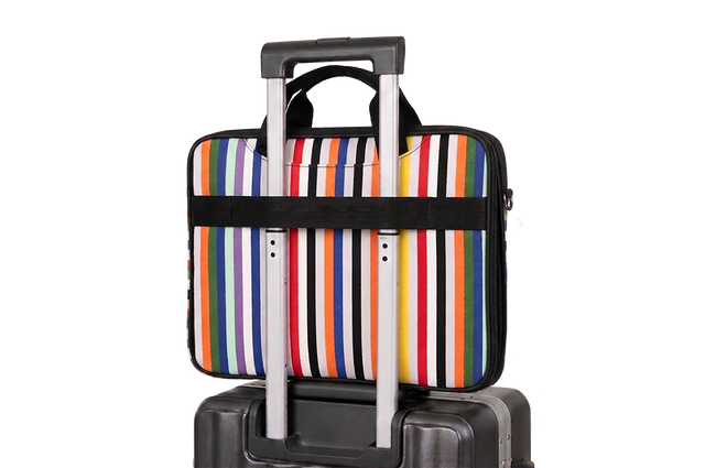 [단아_빔]색동 아트 노트북 (DANA_BEEM:Saekdong Art Laptop Bag (17") | Korean Traditional Design) (4/4)